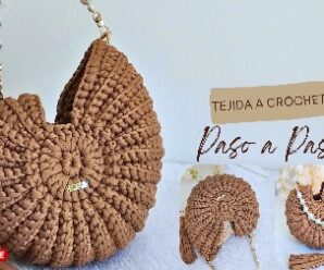 Como tejer bolso de crochet