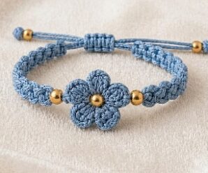 Como tejer bellas pulseras crochet