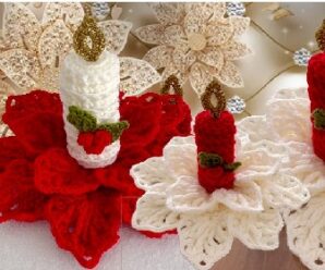 Como tejer velas de crochet