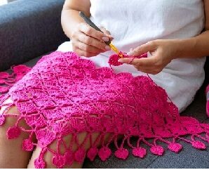 Aprende a tejer un lindo tapete crochet