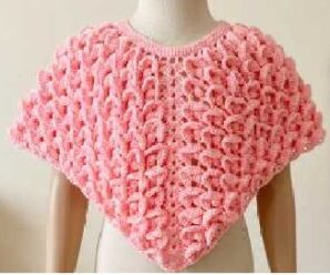 Como tejer hermoso poncho crochet