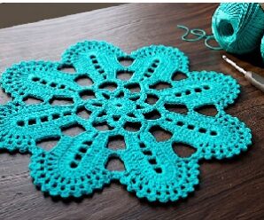 Como tejer lindo tapete crochet