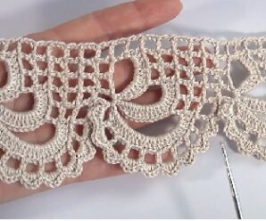 Como tejer novedoso punto en crochet