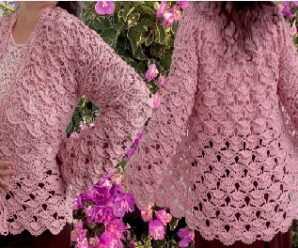 Como tejer lindo abrigo en crochet